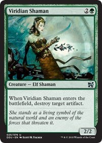 Viridian Shaman [Duel Decks: Elves vs. Inventors]