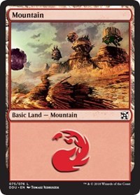 Mountain (75) [Duel Decks: Elves vs. Inventors]