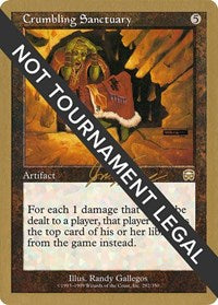 Crumbling Sanctuary - 2000 Jon Finkel (MMQ) [World Championship Decks 2000]