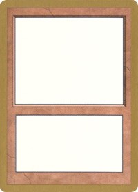 2000 World Championship Blank Card [World Championship Decks]
