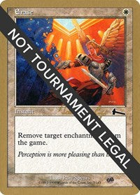 Erase - 2000 Tom van de Logt (6ED) (SB) [World Championship Decks 2000]