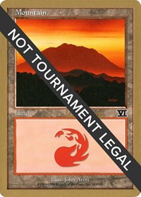 Mountain (343) - 1999 Kai Budde (6ED) [World Championship Decks]