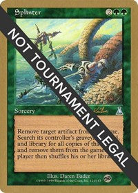 Splinter - 2000 Janosch Kuhn (UDS) (SB) [World Championship Decks 2000]