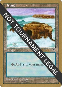 Island (Crashing Waves) - 1998 Randy Buehler (TMP) [World Championship Decks 1998]