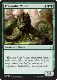 Primordial Wurm [Dominaria]