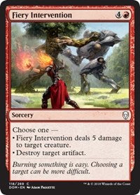 Fiery Intervention [Dominaria]