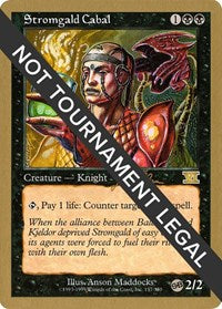 Stromgald Cabal - 1999 Jakub Slemr (6ED) (SB) [World Championship Decks 1999]