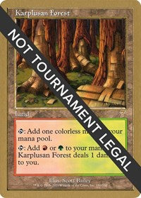 Karplusan Forest - 2001 Jan Tomcani (7ED) [World Championship Decks]
