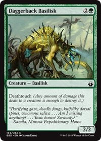 Daggerback Basilisk [Battlebond]