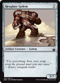 Hexplate Golem [Battlebond]