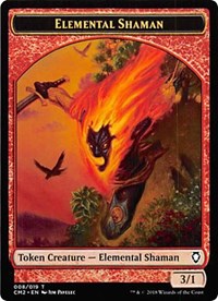 Elemental Shaman Token [Commander Anthology Volume II Tokens]