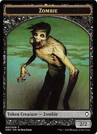Zombie Token [Commander Anthology Volume II Tokens]