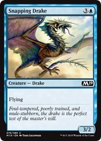 Snapping Drake [Core Set 2019]