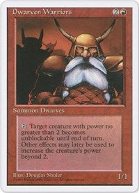 Dwarven Warriors [Fourth Edition]