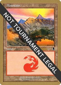Mountain (346) - 2002 Brian Kibler (ODY) [World Championship Decks 2002]