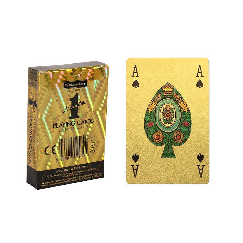 Waddingtons No 1 Playing Cards - Gold