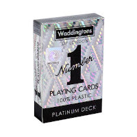 Waddingtons No 1 Playing Cards - Platinum