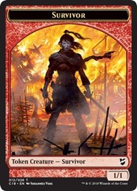 Survivor // Myr (023) Double-sided Token [Commander 2018]