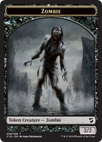 Zombie // Angel Double-sided Token [Commander 2018]