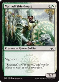 Vernadi Shieldmate [Guilds of Ravnica]