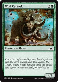 Wild Ceratok [Guilds of Ravnica]