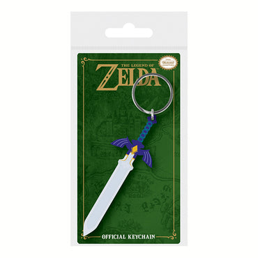 Legend Of Zelda - Master Sword Rubber Keyring