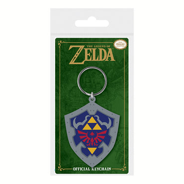 Legend Of Zelda - Hylian Shield Rubber Keyring