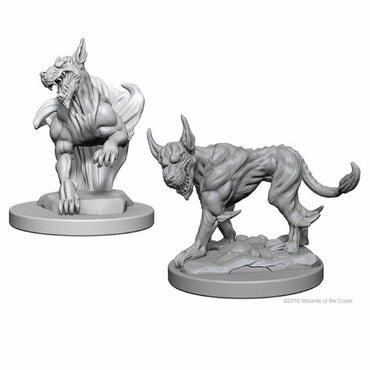 Dungeons & Dragons Nolzurs Marvelous Unpainted Blink Dogs W1 Miniature
