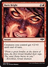 Burn Bright [Ravnica Allegiance]
