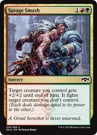 Savage Smash [Ravnica Allegiance]