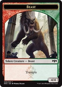 Beast Token [Ravnica Allegiance Tokens]