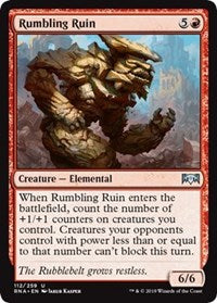 Rumbling Ruin [Ravnica Allegiance]