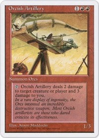 Orcish Artillery [Fourth Edition]