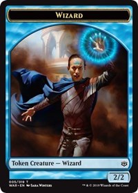 Wizard Token [War of the Spark Tokens]