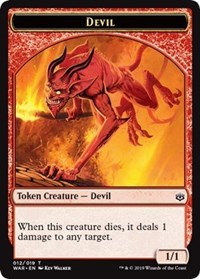 Devil Token [War of the Spark Tokens]