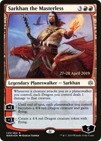 Sarkhan the Masterless [War of the Spark Promos]