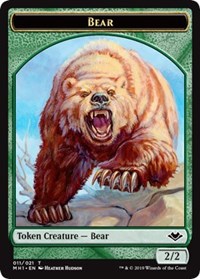 Bear Token (011) [Modern Horizons Tokens]