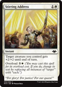 Stirring Address [Modern Horizons]