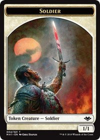 Soldier (004) // Squirrel (015) Double-sided Token [Modern Horizons]