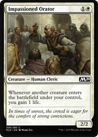 Impassioned Orator [Core Set 2020]