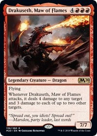 Drakuseth, Maw of Flames [Core Set 2020 Promos]