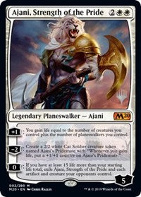 Ajani, Strength of the Pride [Promo Pack: Core Set 2020]