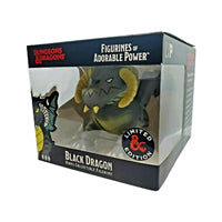 Ultra Pro - Dungeons & Dragons - Figurines Of Adorable Power - Black Dragon ** Limited Edition **