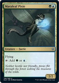 Maraleaf Pixie [Throne of Eldraine]
