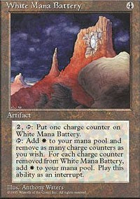 White Mana Battery [Fourth Edition]