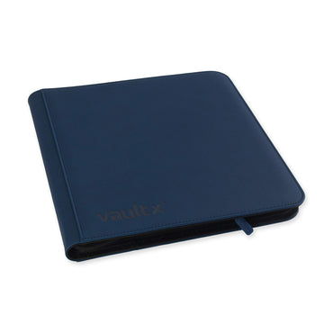 Vault X - 12-Pocket EXo-Tec® - Zip Binder - Blue