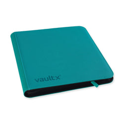 Vault X - 12-Pocket EXo-Tec® - Zip Binder - Teal
