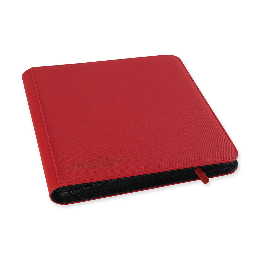 Vault X - 12-Pocket EXo-Tec® - Zip Binder XL - Red