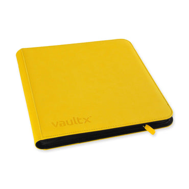 Vault X - 12-Pocket EXo-Tec® - Zip Binder - Yellow