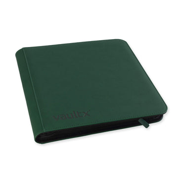 Vault X - 12-Pocket EXo-Tec® - Zip Binder - Green